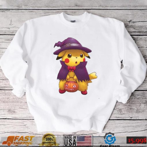 Pikaboo Pikachu Halloween Design Unisex T Shirt
