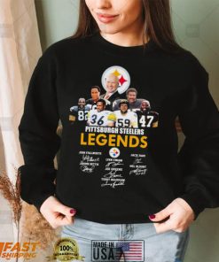 Pittsburgh Steelers Legends Team Signatures Shirt