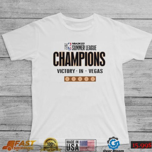 Portland Trail Blazers 2022 NBA 2K23 Summer League Champions Victory In Vegas Shirt