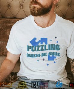 Puzzling Makes Me Smile Jigsaw Puzzle Master Shirt 2022