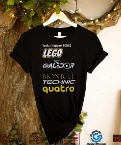 Q Review Quinton Reviews Yeah I Support Lgbtq Lego Galidor Bionicle Technic Quatro Shirt