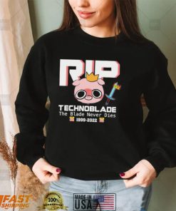 RIP Technoblade The Blade Never Dies shirt