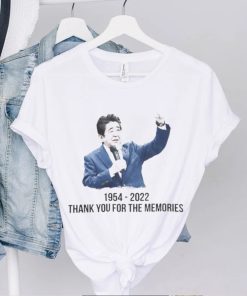 Rip Shinzo Abe Shirt 1954 2022 Thank You For The Memories Signature