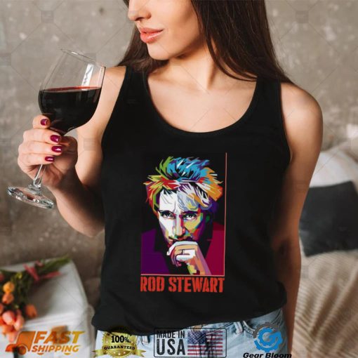 Rod Stewart Art T Shirt