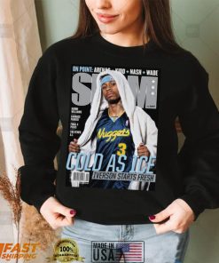 SLAM Allen Iverson Cold As Ice Iverson Starts Fresh Shirt