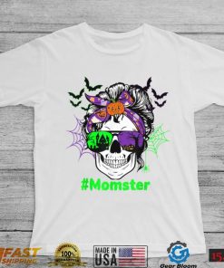 Scary Mom Monster Skull Skeleton Halloween Costume Mommy T Shirt