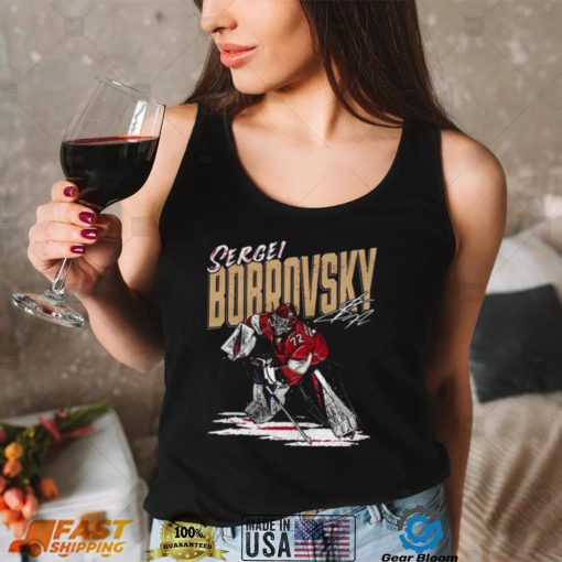 Sergei Bobrovsky Chisel Coll Design On Field Unisex T Shirt