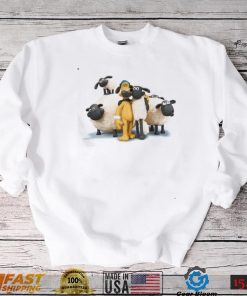 Shaun X Family In Shaun The Sheep Funny Cartoon Unisex T Shirt