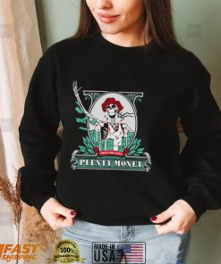 Skeleton Trill Blazin Plenty Money T Shirt