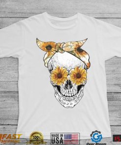 Skull Sunflower Lovers Shirt, Hoodie