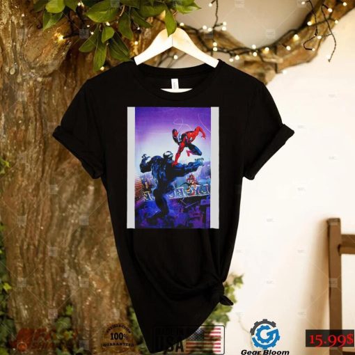 Spiderman vs Venom Marvel shirt