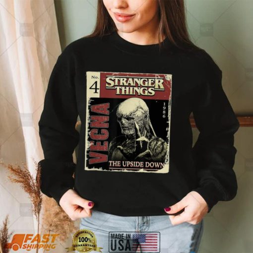 Stranger Things 4 Vecna Comic Book Cover T Shirt