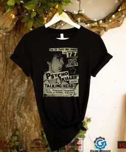 Talking Heads Psycho Killer American Avant funk Rock Vintage Black T Shirt