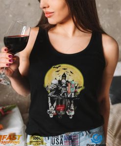 The Mandalorian Darth Vader And Stormtroopers Water Reflection Halloween Moon Shirt