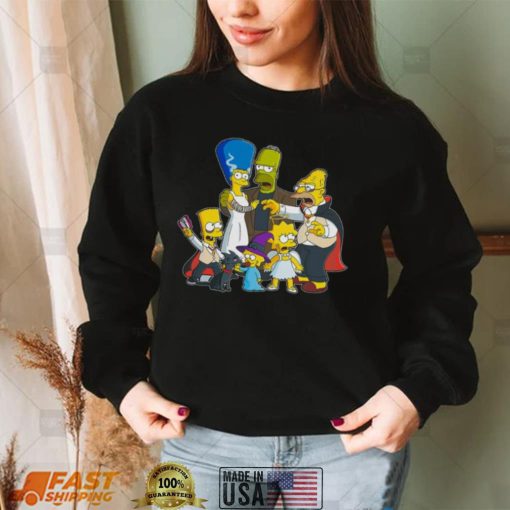 The Simpsons Family Treehouse of Horror Halloween T Shirt