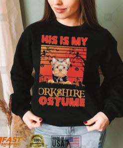 This is my YorkShire Terrier Costume vintage Halloween shirt