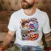 The Halloween Horror Movie And Peanuts Snoopy Red Moon T Shirt