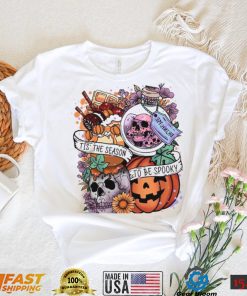 Tis The Season To Be Spooky Sweatshirt Halloween Fall Pumpkins T Shirt