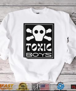 Toxic Boys Skull logo T shirt