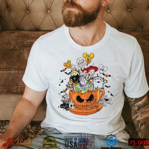 Toy Story Halloween Matching Shirt Mickey Balloon Toy Story Pumpkin T Shirt