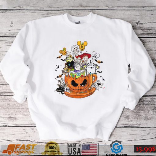 Toy Story Halloween Matching Shirt Mickey Balloon Toy Story Pumpkin T Shirt