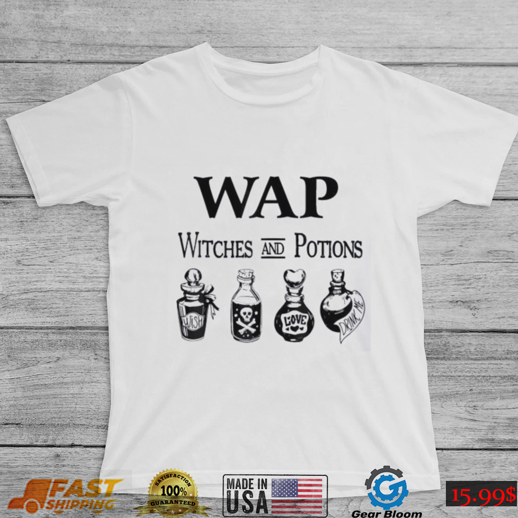 Wap Witches And Potions Halloween Witches Shirt