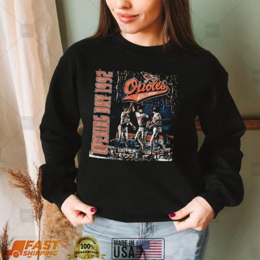 Vintage 1992 Baltimore Orioles T Shirt, Opening Day 1992 Shirt