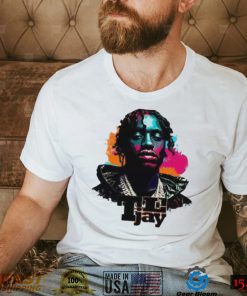Vintage Colorful Lil Tjay Shirt