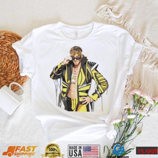 WWE Wrestler Logan Paul cartoon shirt