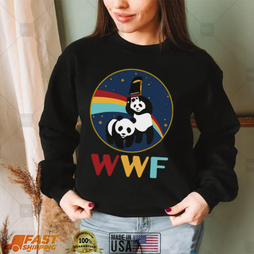 WWF Funny Panda Bear Wrestling Shirt, hoodie