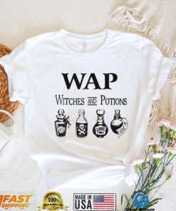 Wap witches and potions halloween witches 2022 shirt