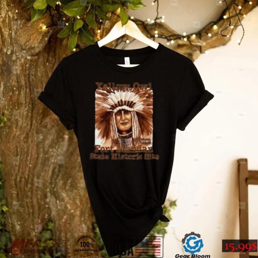 Yellow Owl Fort Mandan State Historic Site North Dakota T Shirt