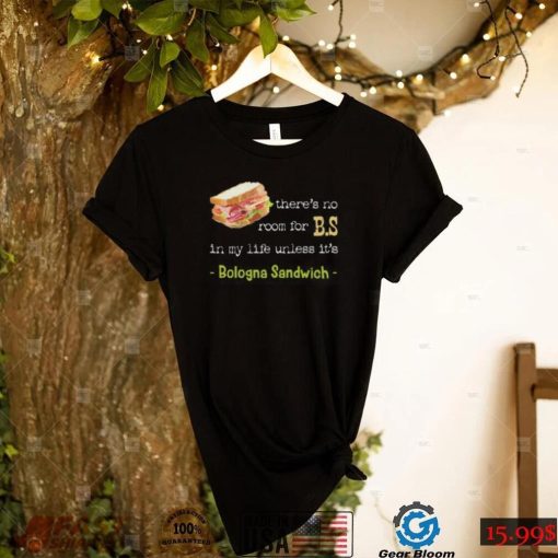 Bologna Sandwich Baloney Sausage Fried Jumbo Day Lovers Gift Short Sleeve Unisex T Shirt