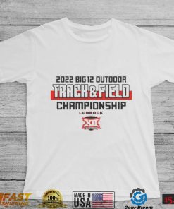 2022 Big 12 Outdoor track and field Championship shirt