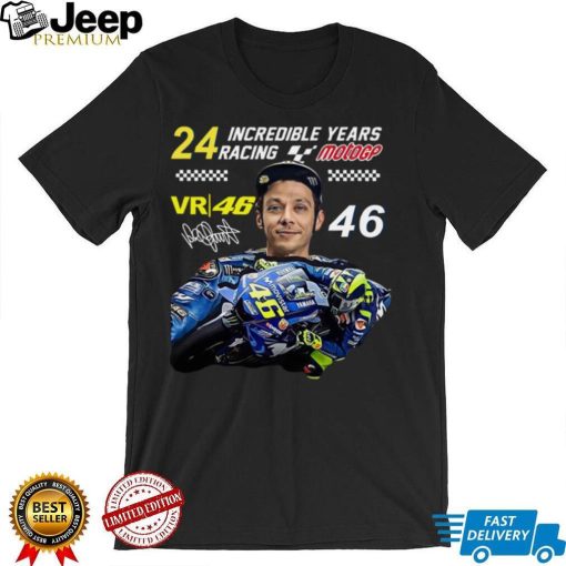 24 Incredible Years Racing Motogp Vr46 Signature Valentino Rossi