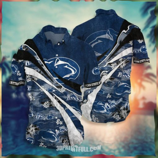 Beach Penn State Nittany Lions Tropical Hawaiian Shirt