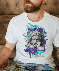 5 Retro Alternate Grape Matching T Shirt