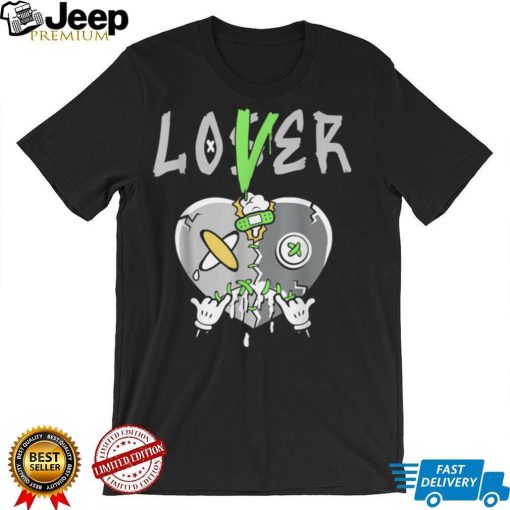 5 Retro Green Bean Loser Lover Heart Shoes 5s Green Bean T Shirt