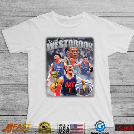 80s NBA Vintage Russell Westbrook shirt