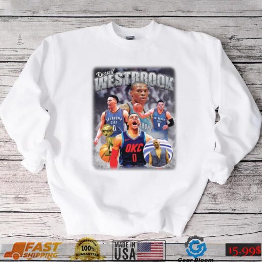 80s NBA Vintage Russell Westbrook shirt