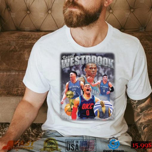 80s NBA Vintage Russell Westbrook shirt