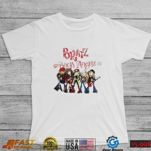 Bratz Rock Angelz Group cartoon shirt