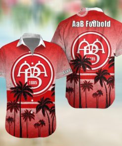 AaB Fodbold Palm Tree Hawaii Shirt, Shorts