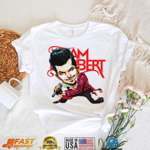 Aheupote Chibi Art Adam Lambert shirt