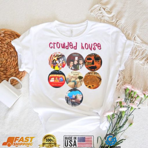 Album Collection Crowded House shirt