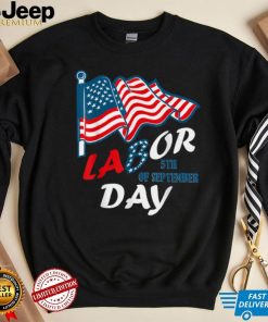 American Flag Labor Day Men Woman USA T Shirt
