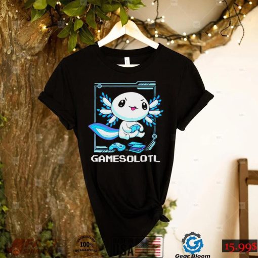 Axolotl gamesolotl shirt
