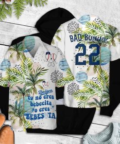 Bad Bunny Dodgers 2022 Hawaiian Shirt