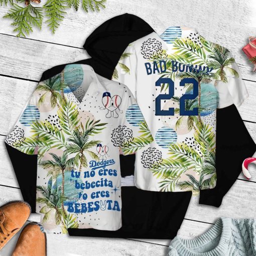 Bad Bunny Dodgers 2022 Hawaiian Shirt