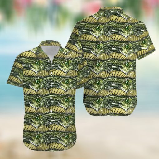 Bass Fishing Hawaiian Shirt